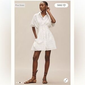 Anthropologie The Tobie Shirt
Dress by Exquise Size XL